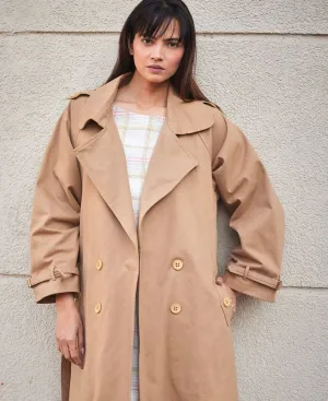 Heart Wood Trench Coat