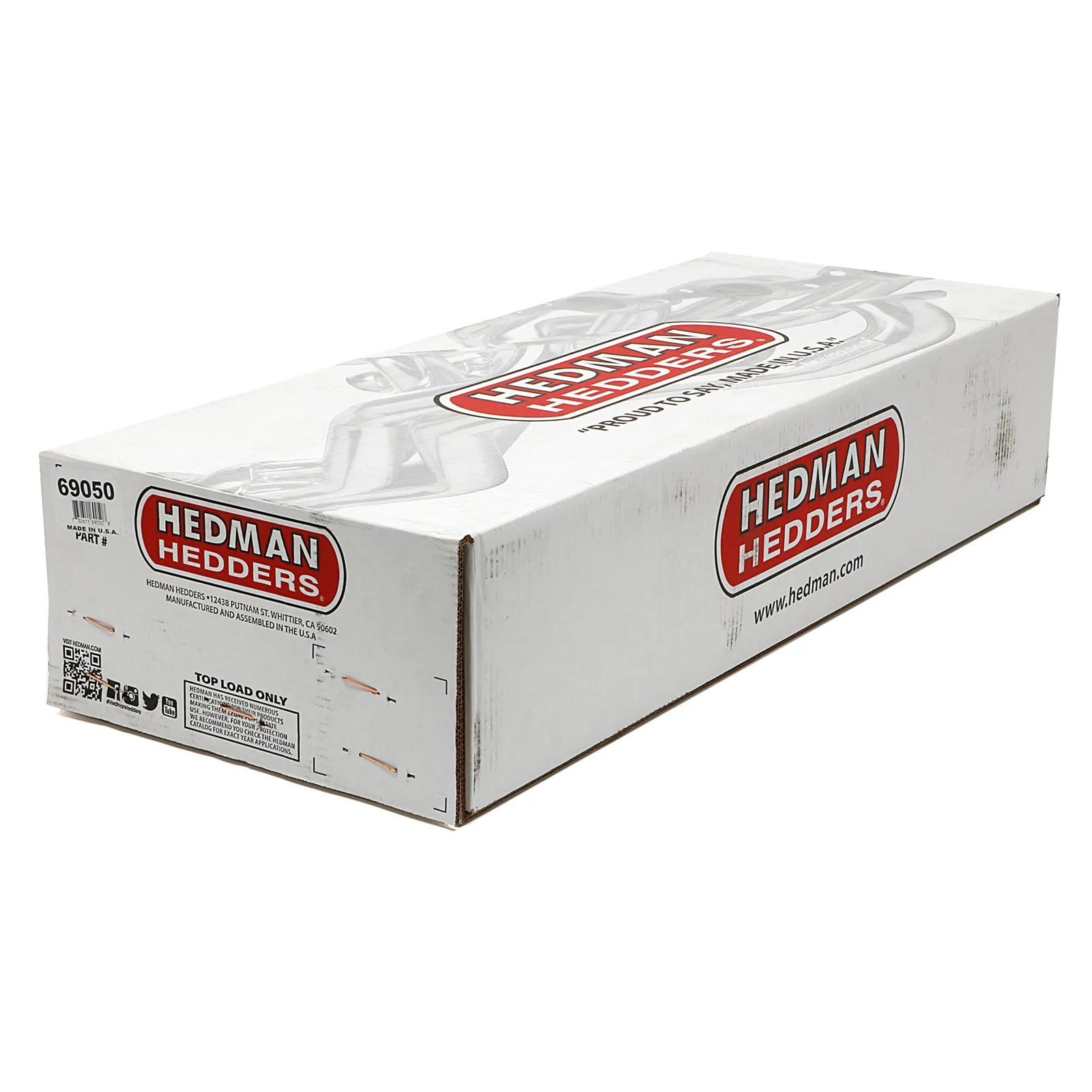 Hedman Hedders Headers - 1.5 in Primary - 2.5 in Collector - Long Tube - 2WD - GM LS-Series - GM Compact SUV / Truck 1982-2004 - Pair