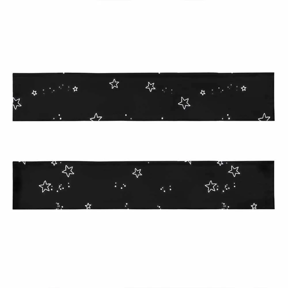 Hollow Star Pattern Warm Chunky Knitted Scarf