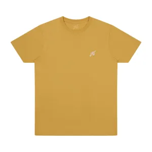 Hoy Explore Organic T-shirt - Faded Mustard
