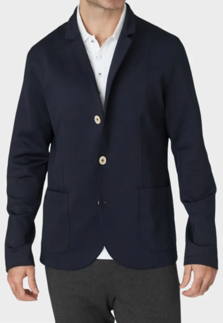 In-Flight Stretch Blazer Navy