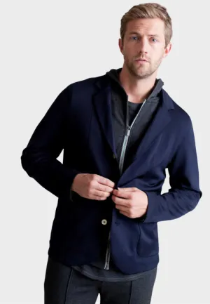 In-Flight Stretch Blazer Navy
