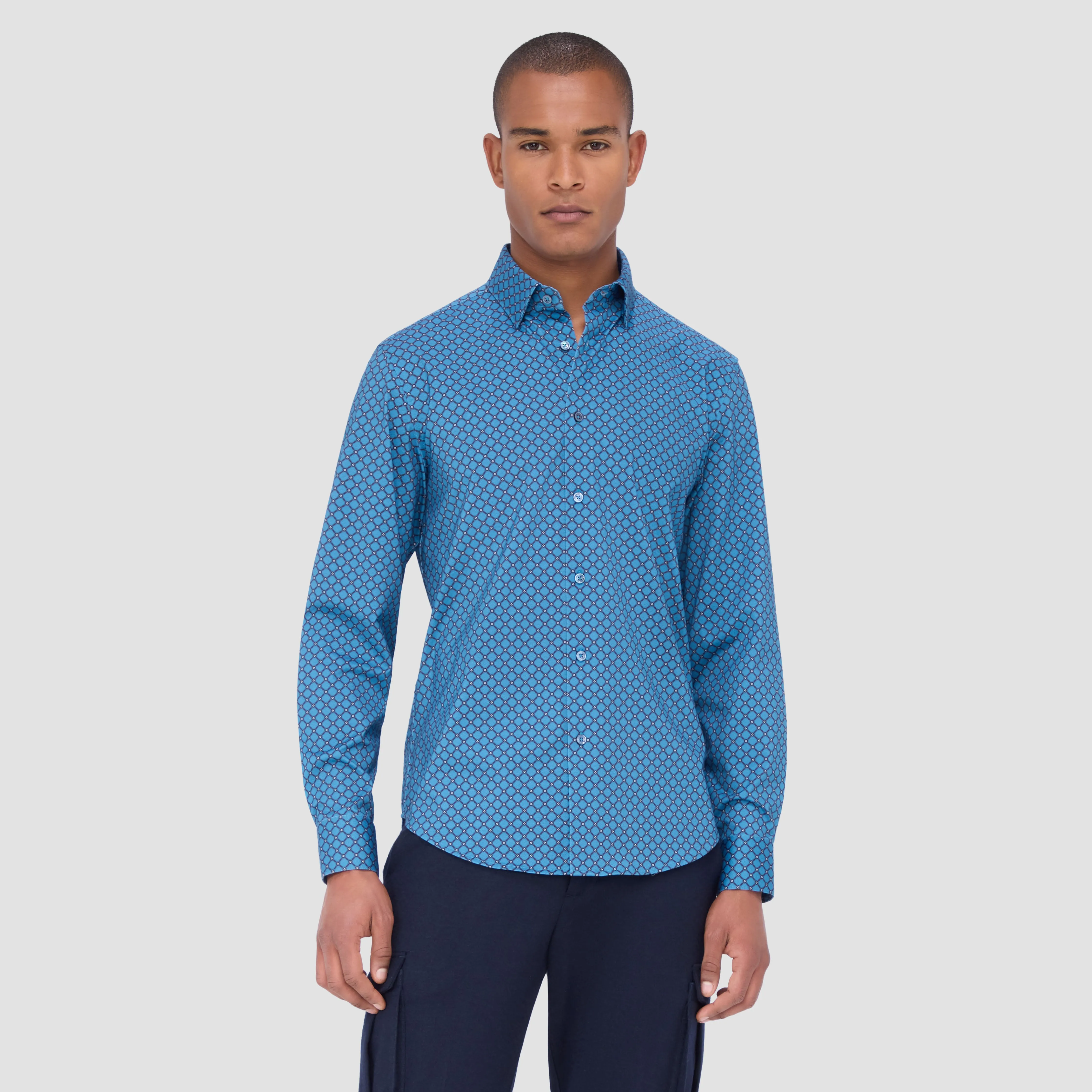 Jules Diagonal Check OoohCotton Shirt