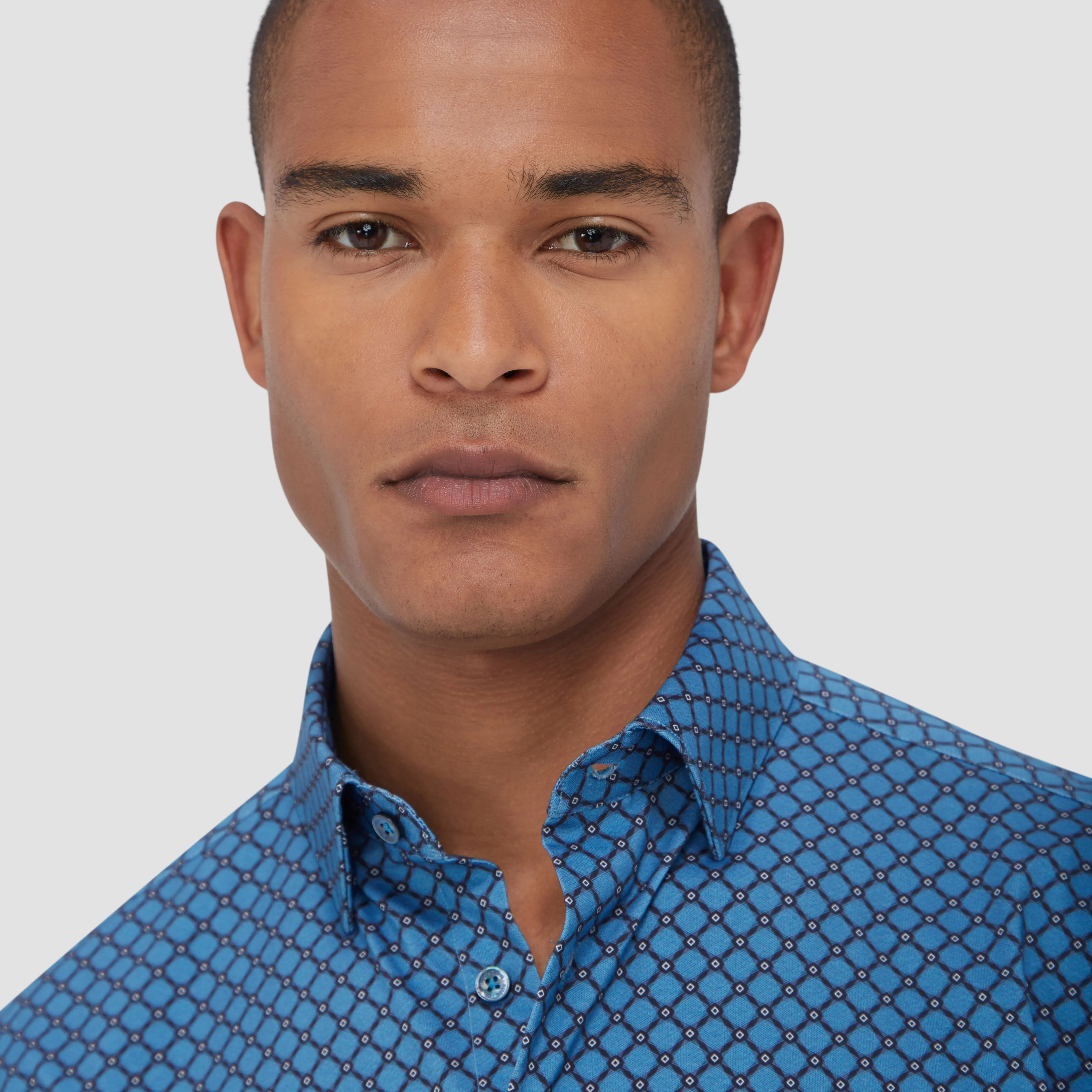 Jules Diagonal Check OoohCotton Shirt