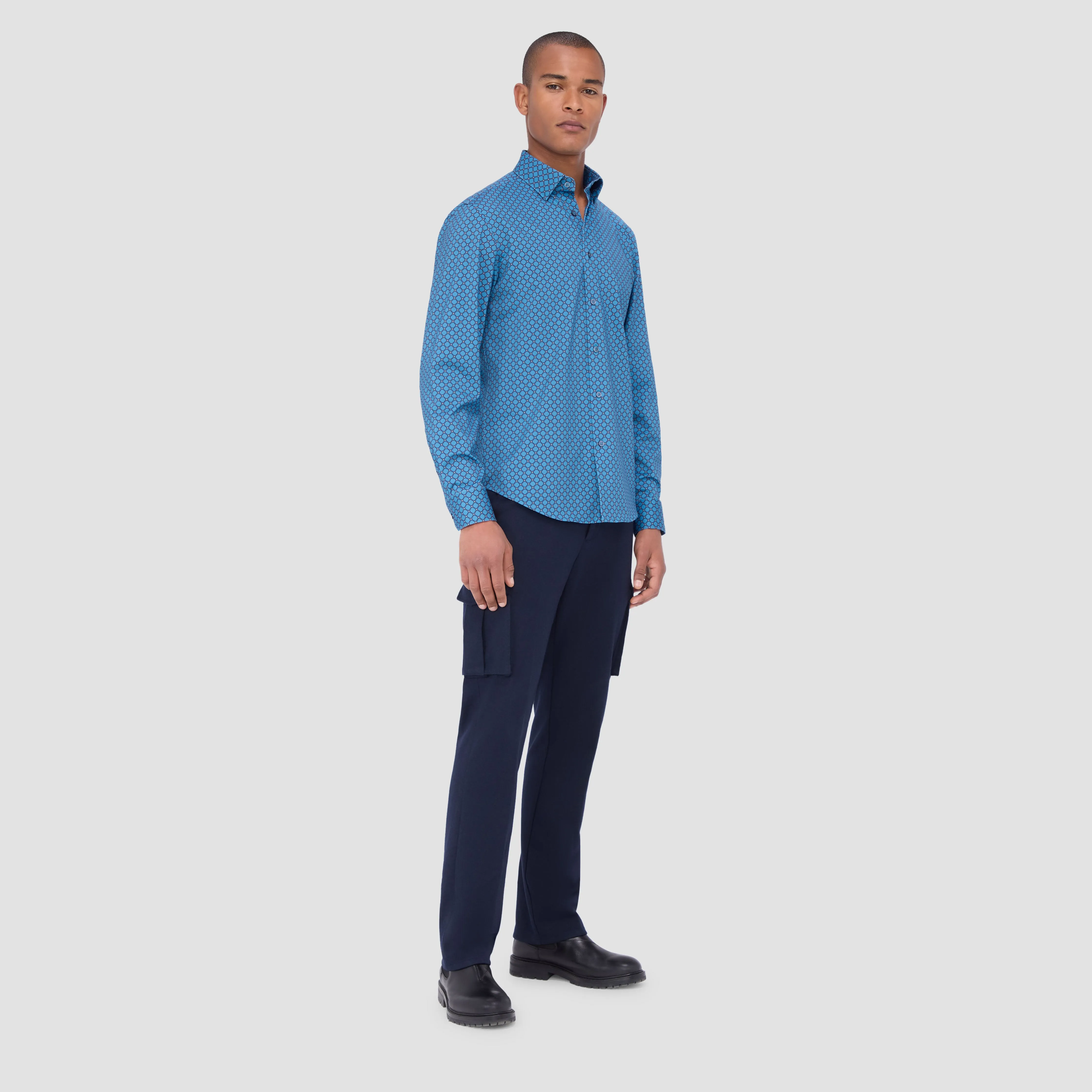 Jules Diagonal Check OoohCotton Shirt