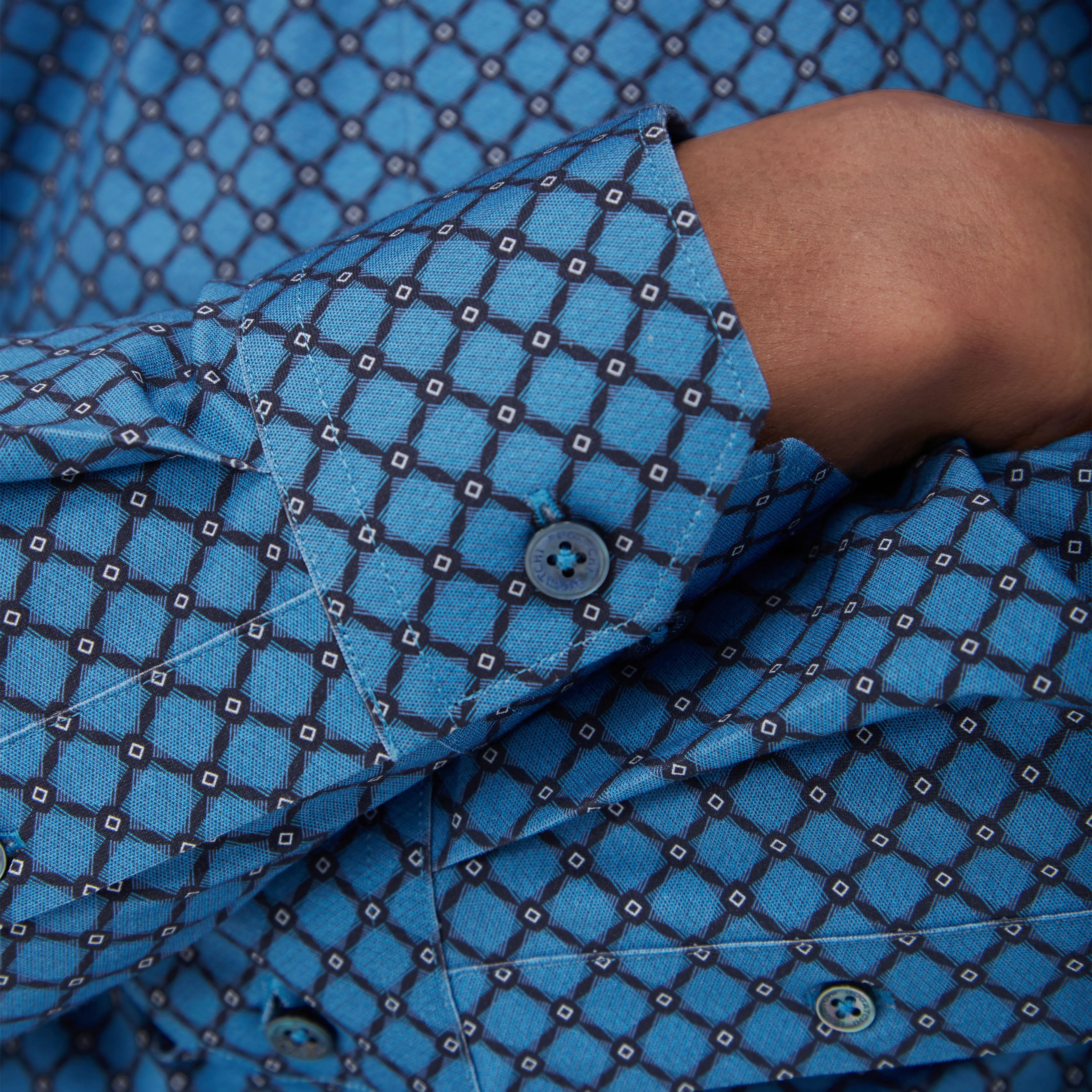 Jules Diagonal Check OoohCotton Shirt