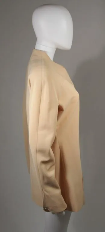 KARL LAGERFELD Yellow Apricot Blazer Size 40