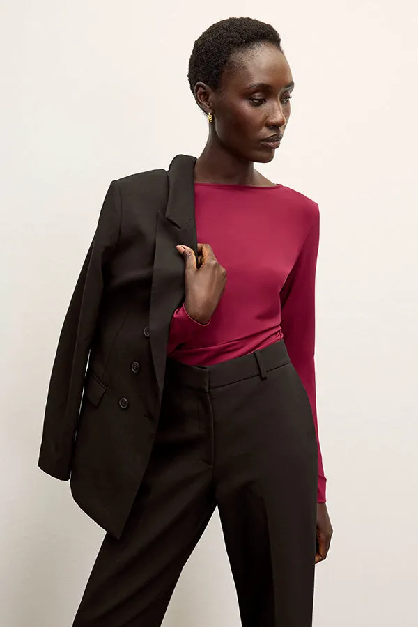 Kati Jacket - Flex Suiting :: Black
