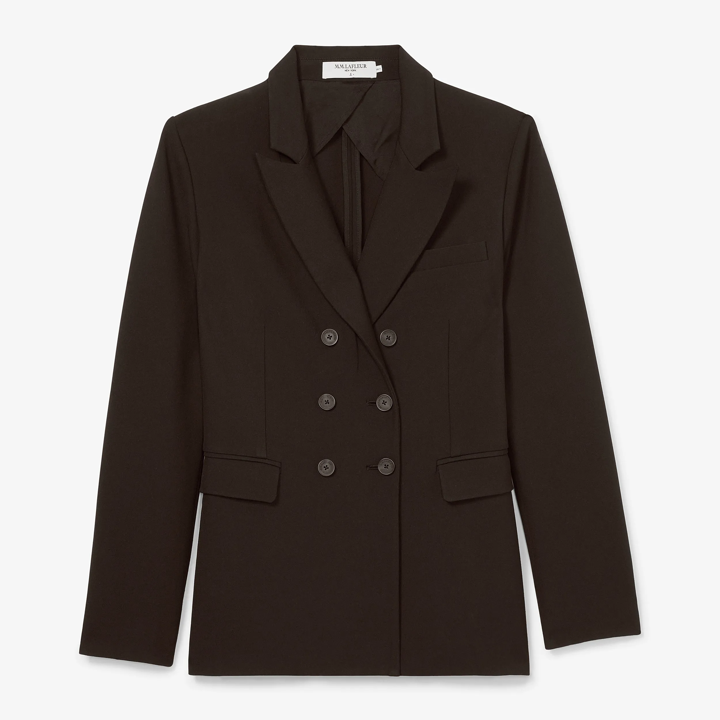 Kati Jacket - Flex Suiting :: Black