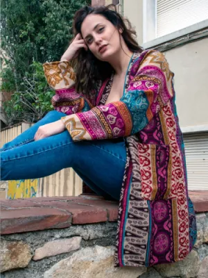 Kimono Shawl Midi