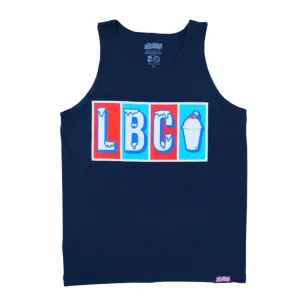LBCEE Men's Navy Tank Top