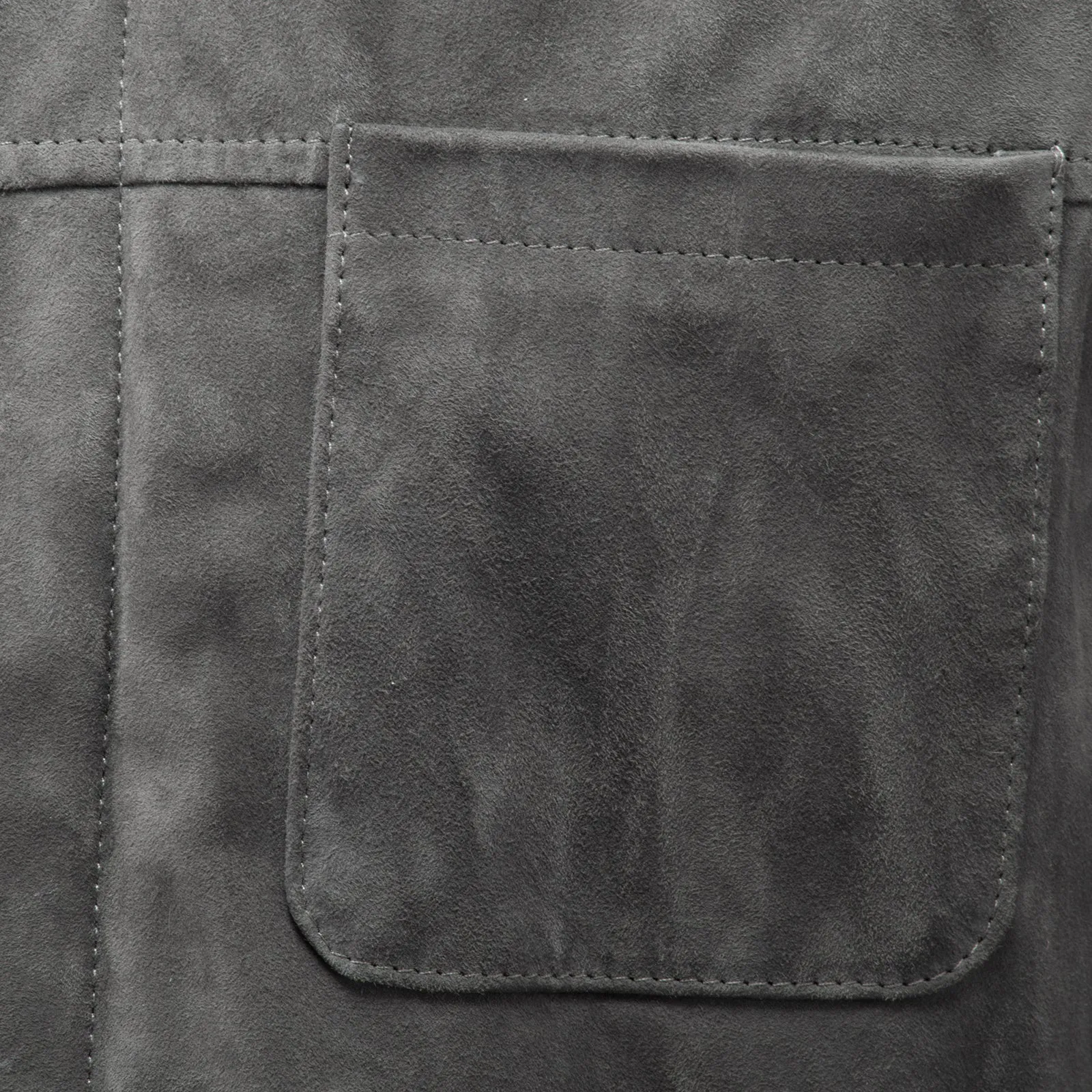 Light Vintage Suede Overshirt