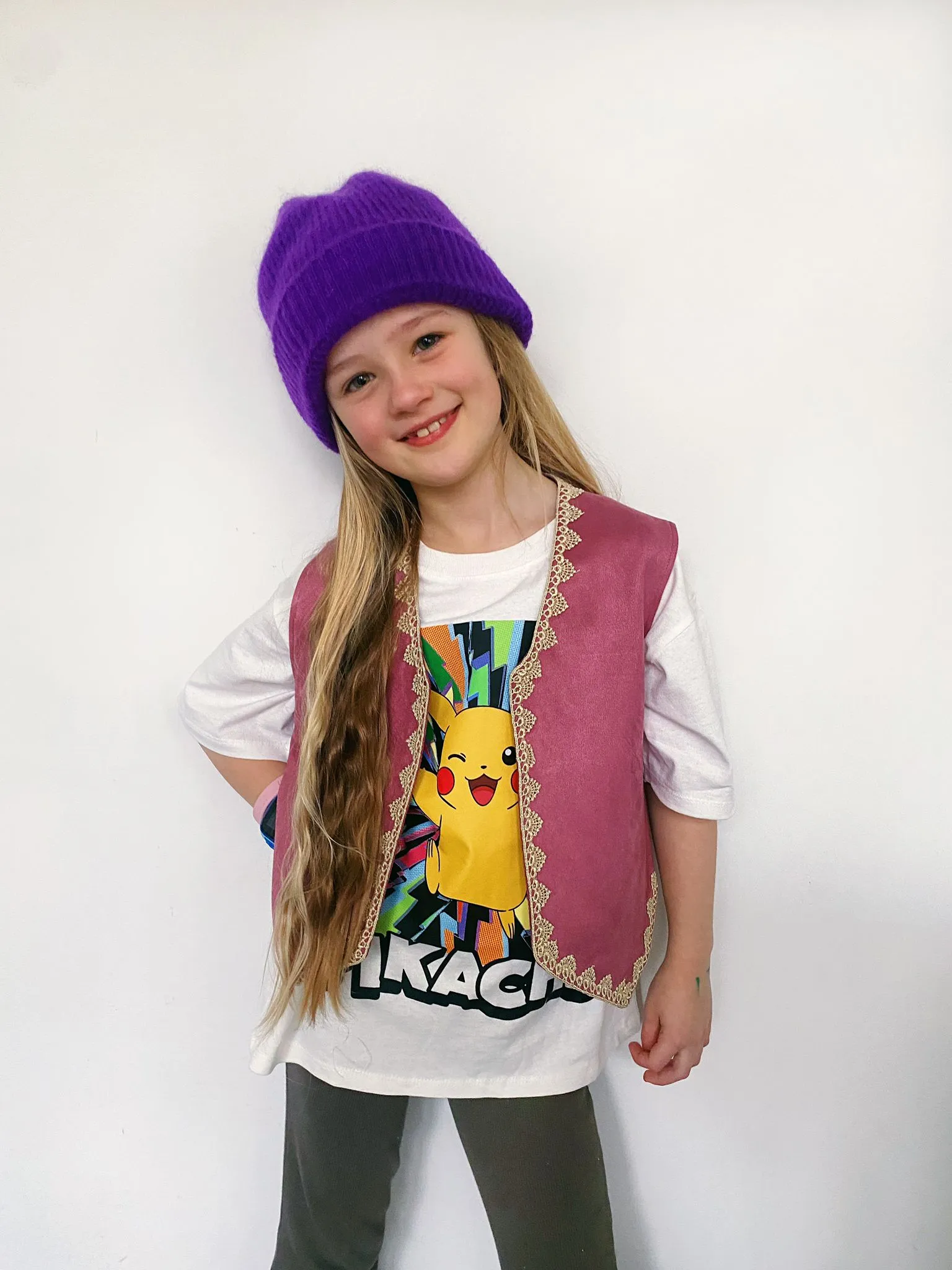 Lila Kids Boho Love Gilet