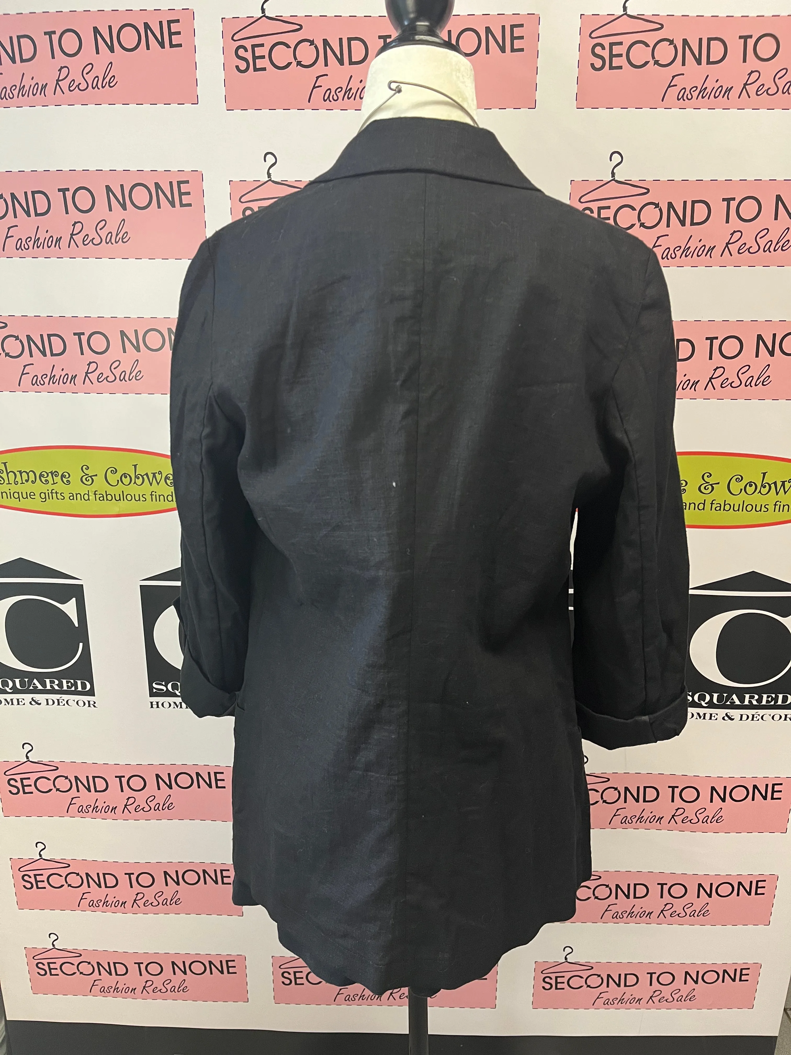 Linen Blend Blazer (Size 8)