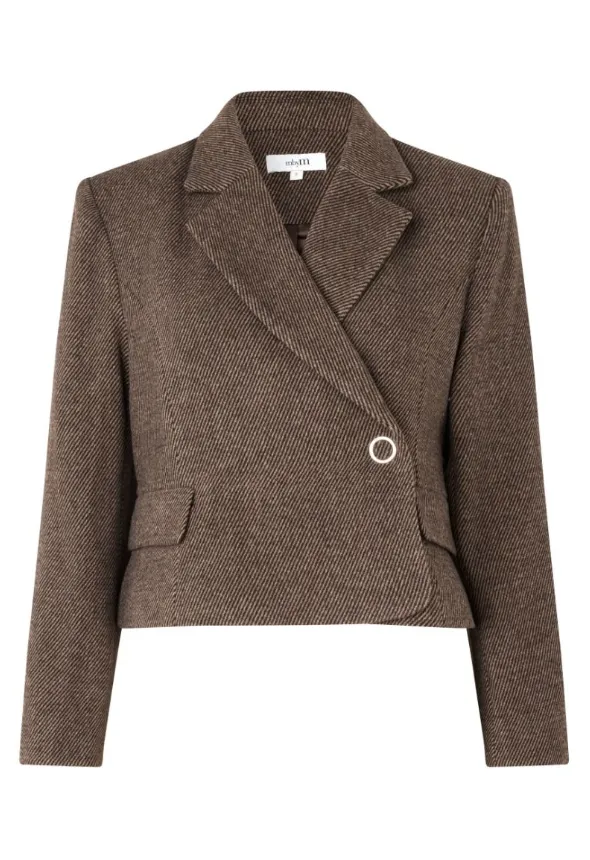 MbyM ELIANA Iva-M Blazer / Jacket Chocolate Martini Melange