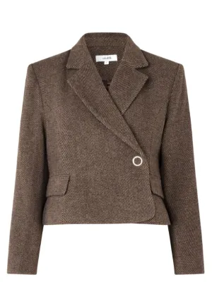 MbyM ELIANA Iva-M Blazer / Jacket Chocolate Martini Melange