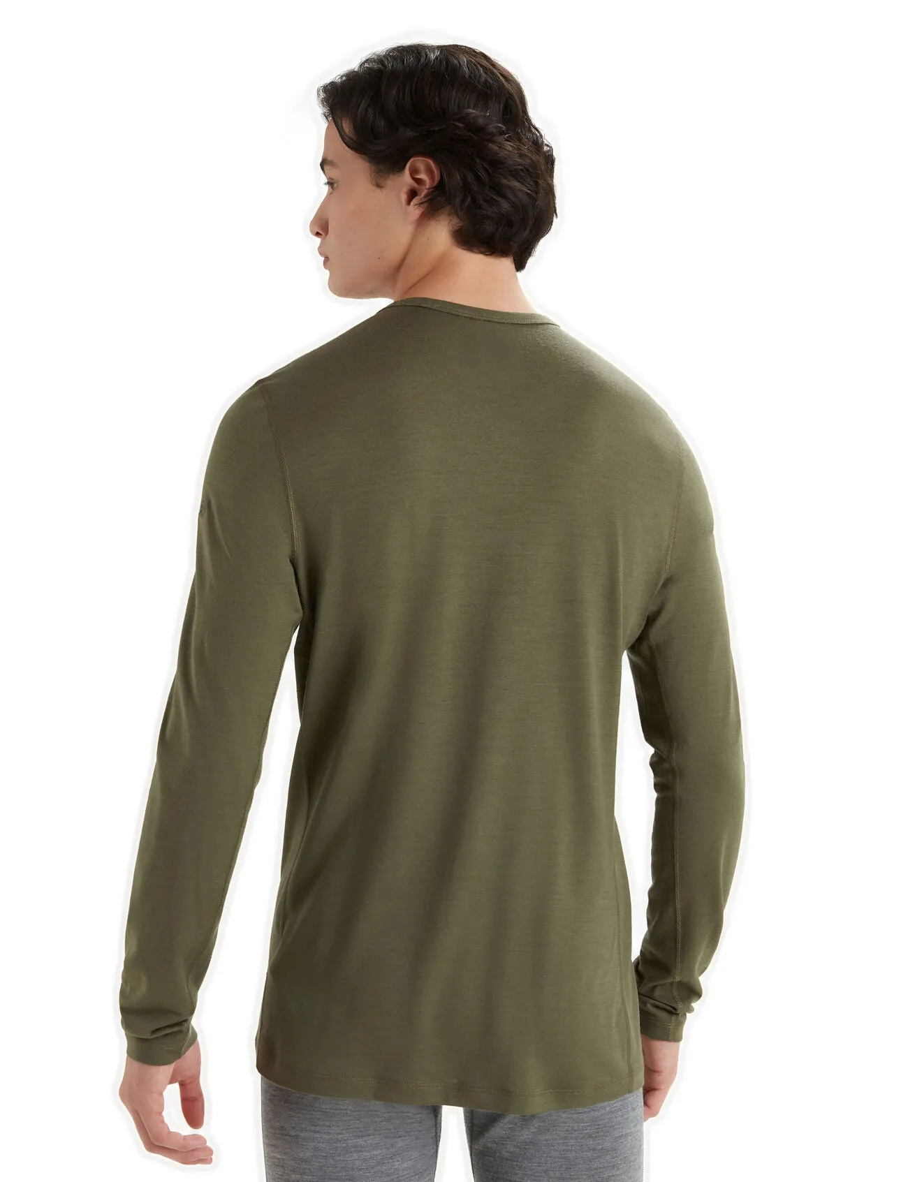 Men's Merino 200 Oasis Long Sleeve Crewe Thermal Top