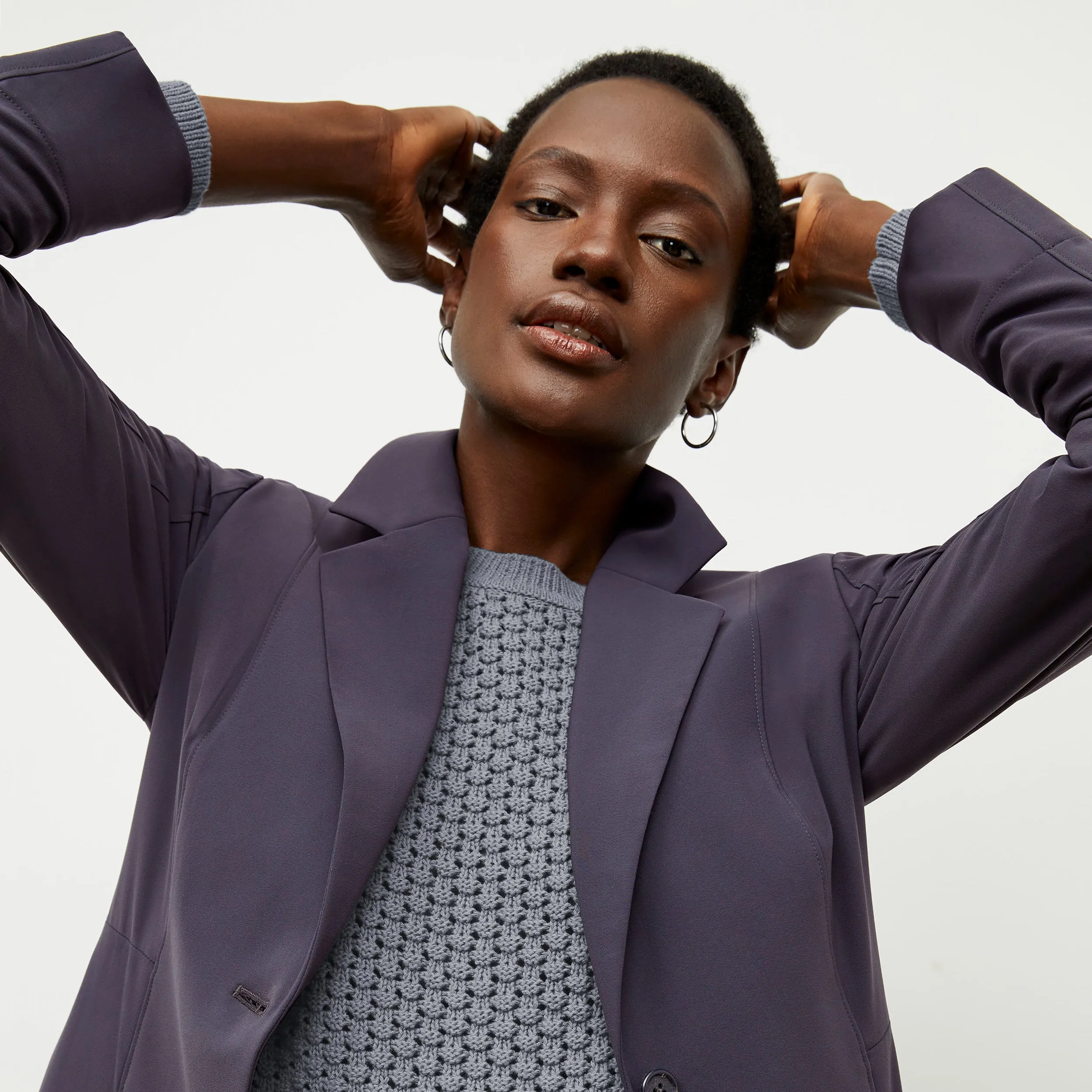 Moreland Travel Blazer - OrigamiTech :: Cool Charcoal