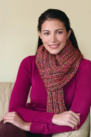 Mountain View Scarf Pattern (Knit) - Version 2