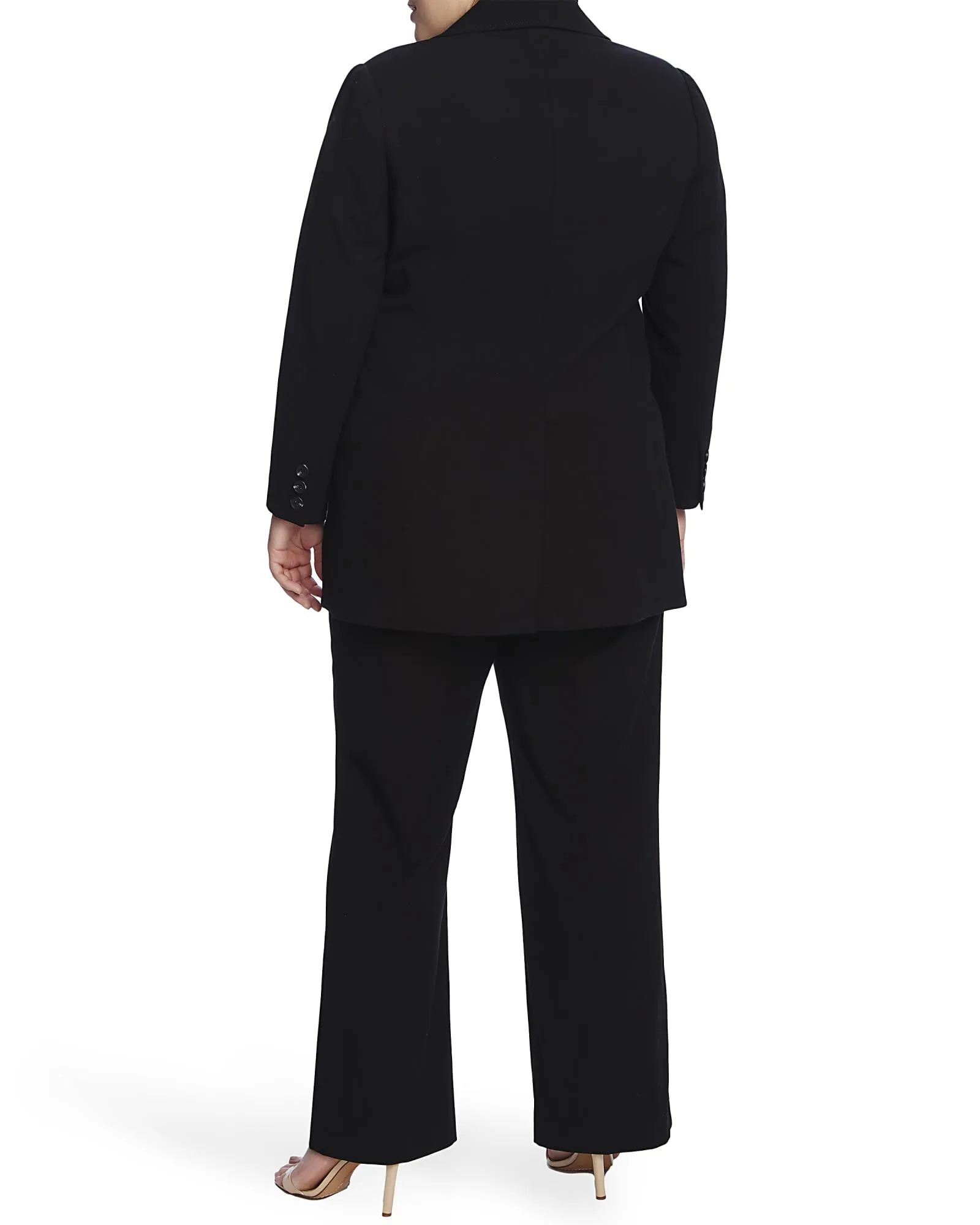 Nina Suiting Two Pocket Blazer | RICH BLACK