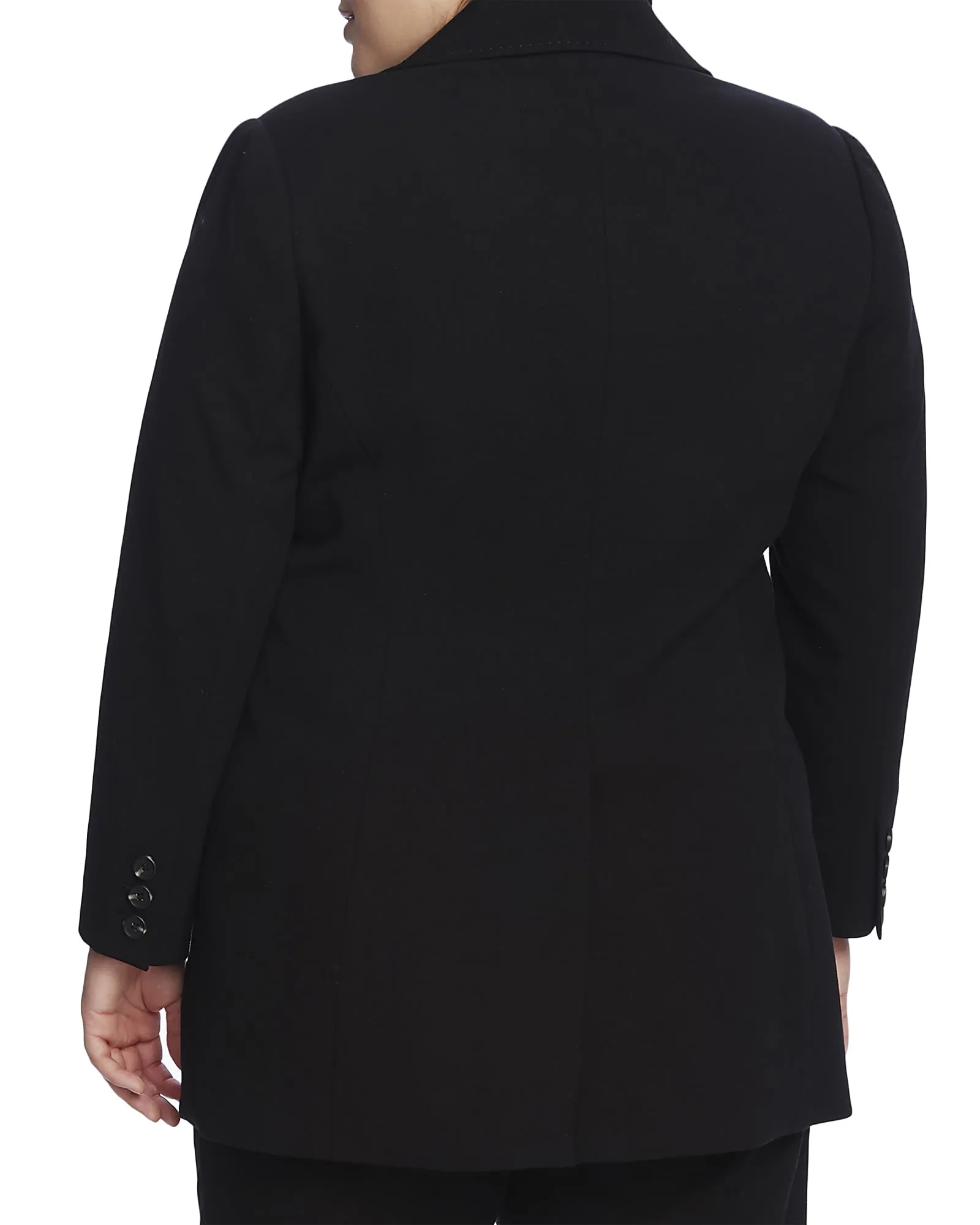 Nina Suiting Two Pocket Blazer | RICH BLACK