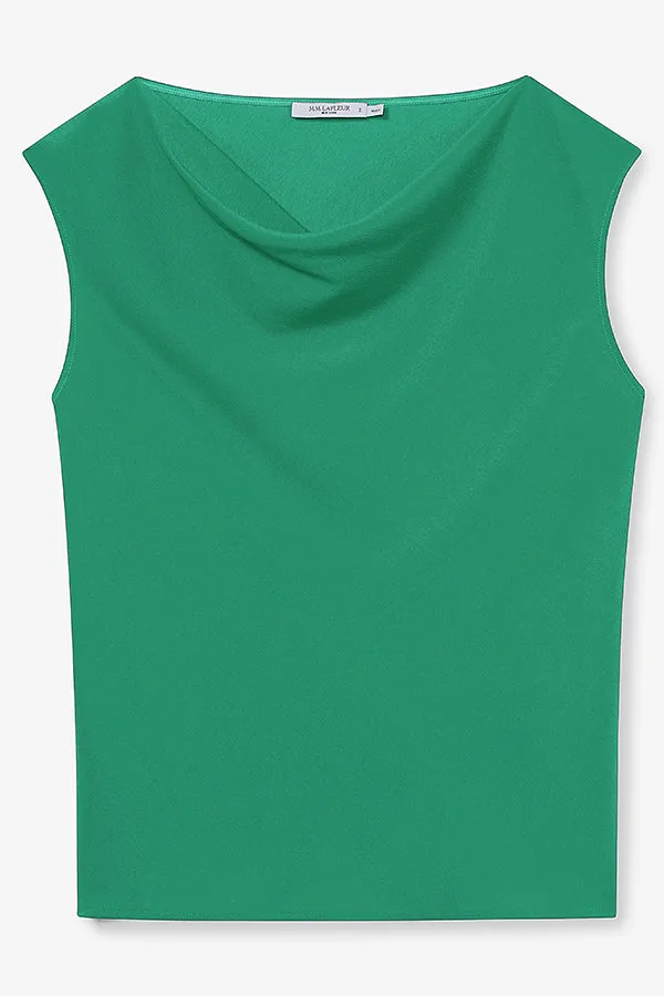 Nora Top - Eco Soft Wave :: Clover