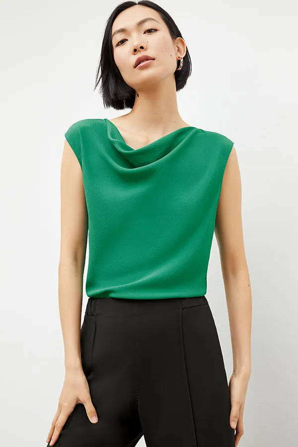 Nora Top - Eco Soft Wave :: Clover