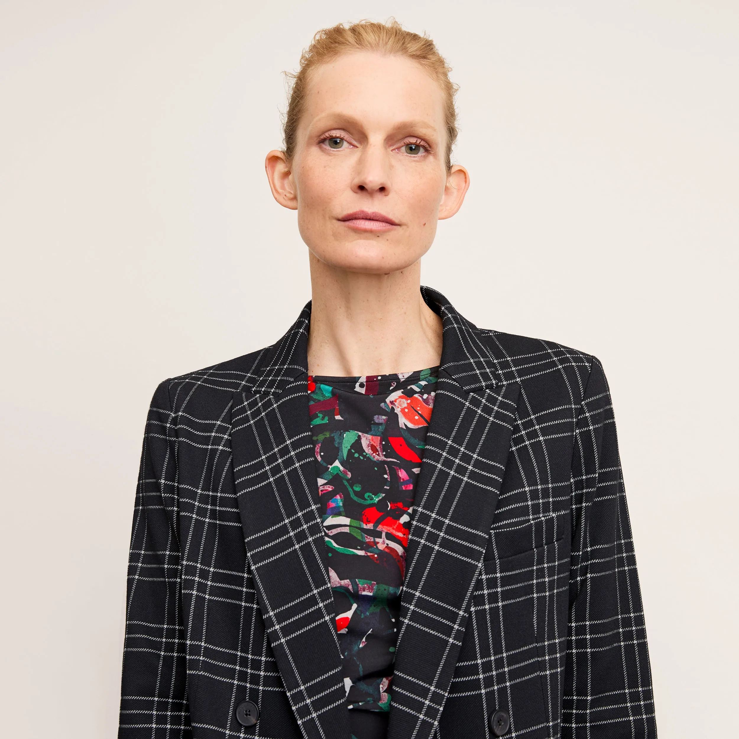 O'Hara Blazer - Knit Suiting :: Plaid