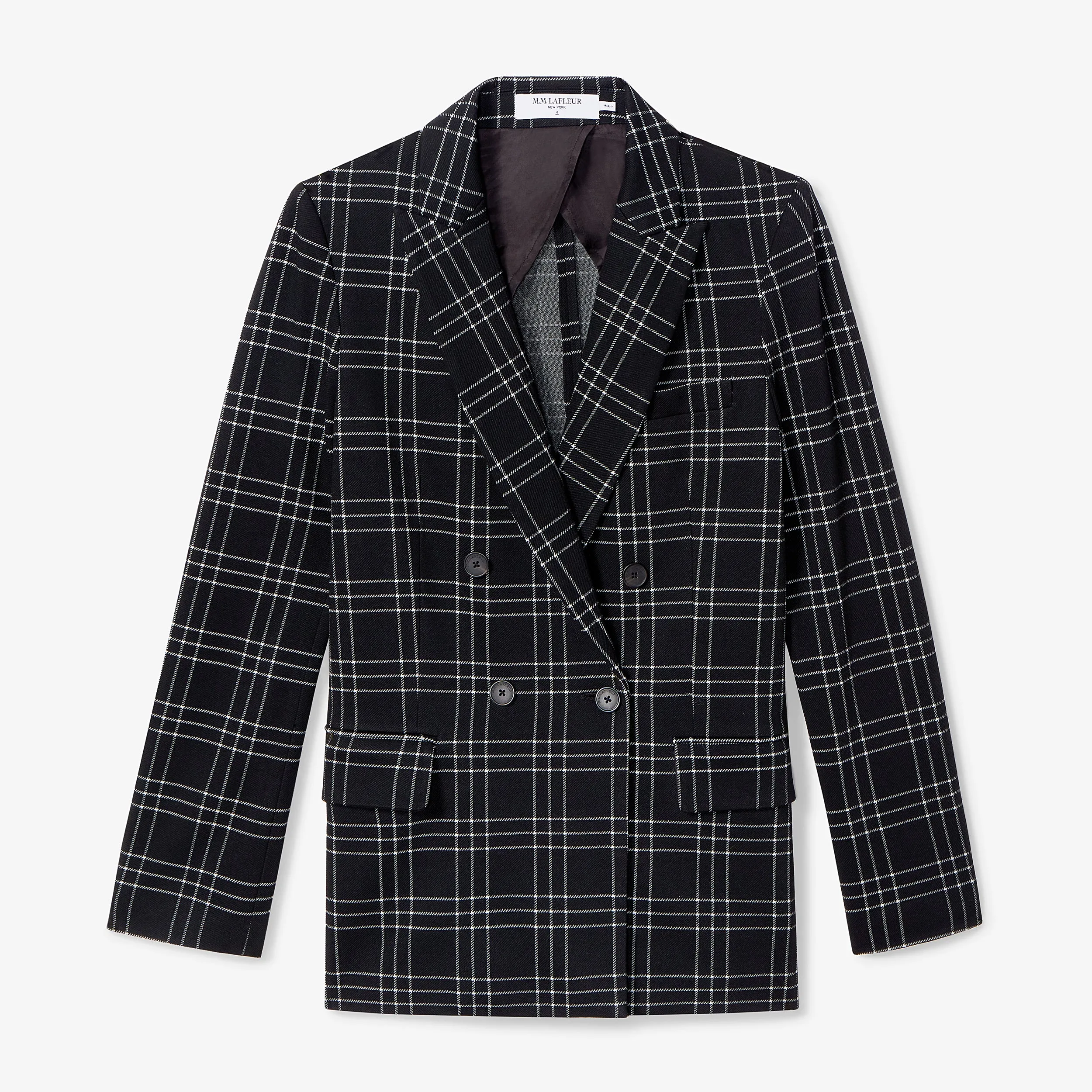 O'Hara Blazer - Knit Suiting :: Plaid