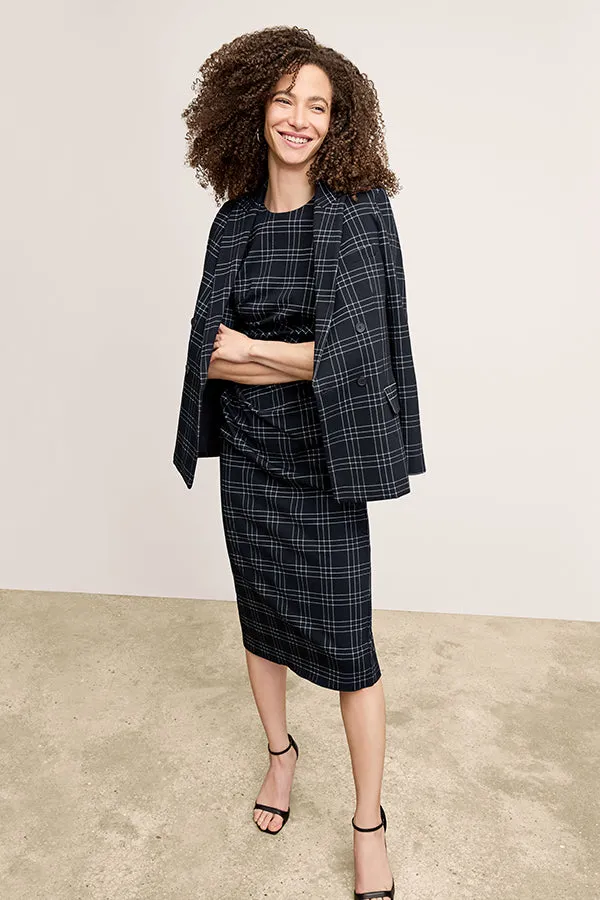O'Hara Blazer - Knit Suiting :: Plaid