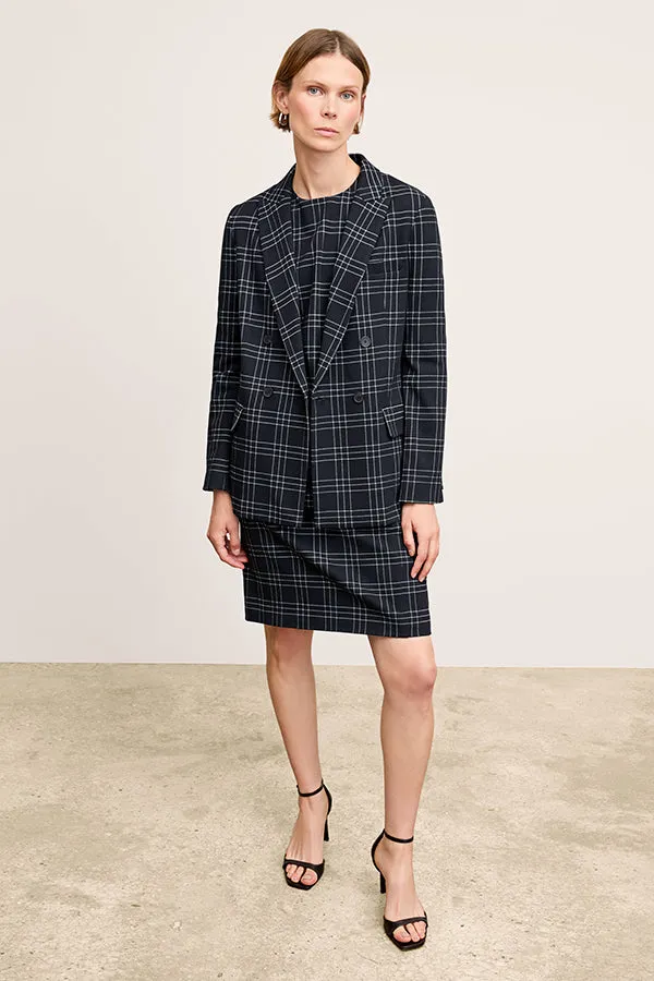O'Hara Blazer - Knit Suiting :: Plaid