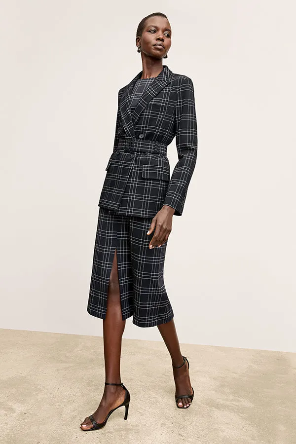 O'Hara Blazer - Knit Suiting :: Plaid