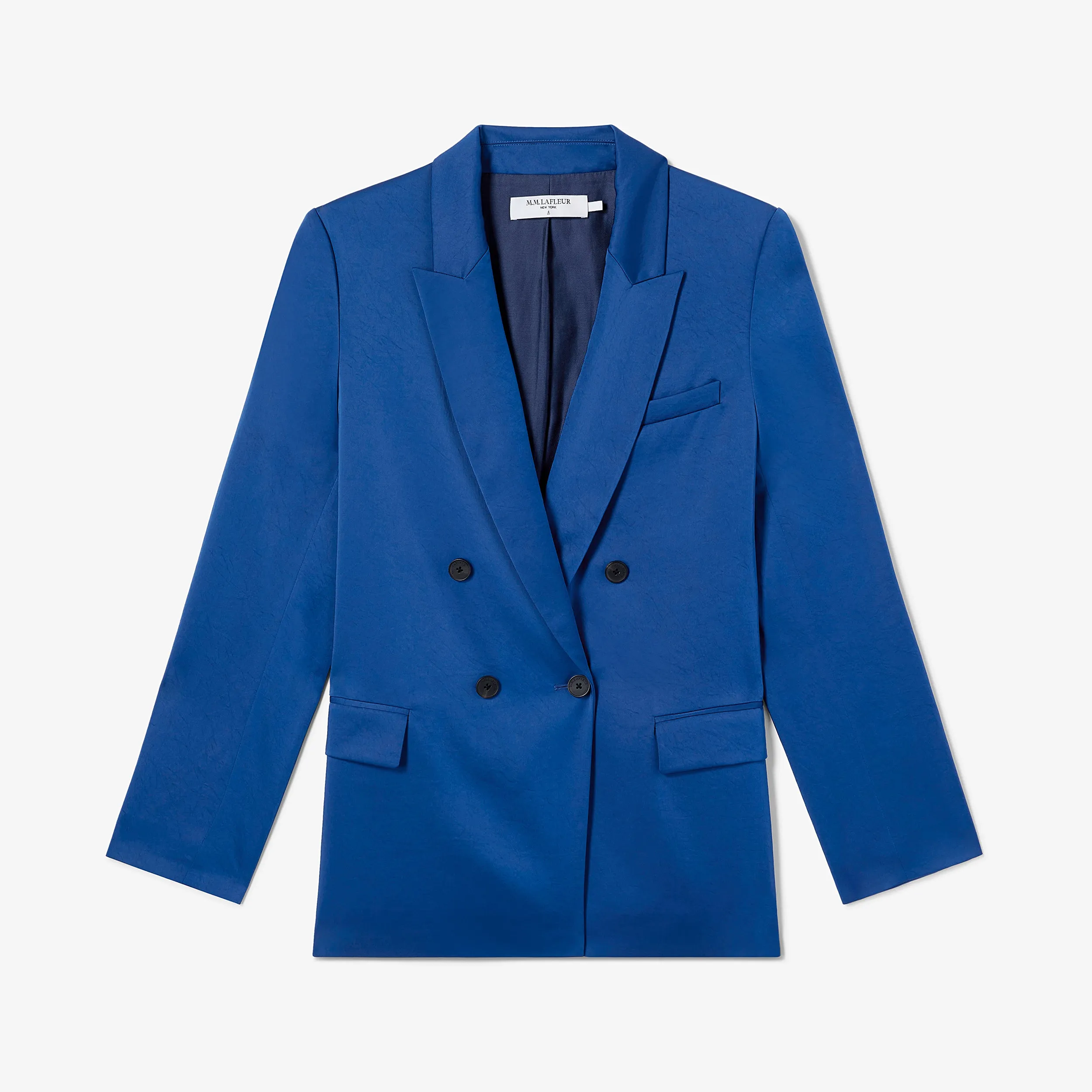 O'Hara Jacket - Everyday Satin :: Sapphire
