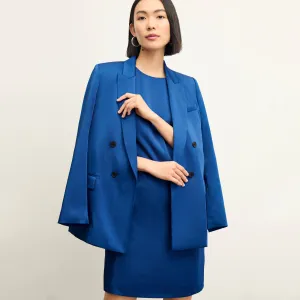 O'Hara Jacket - Everyday Satin :: Sapphire