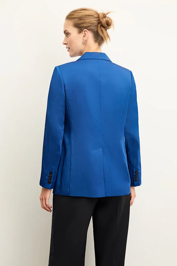 O'Hara Jacket - Everyday Satin :: Sapphire
