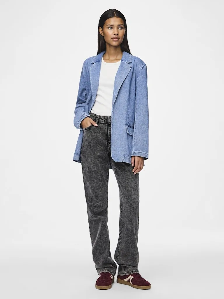 Pieces Fulla - Denim blazer