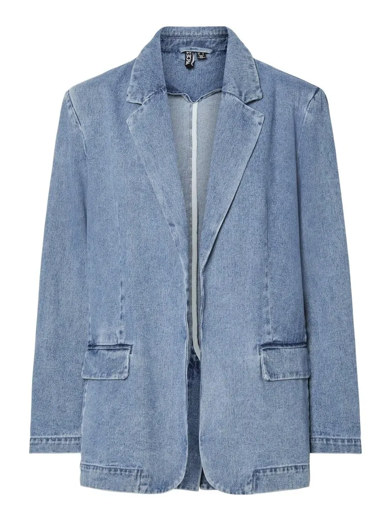 Pieces Fulla - Denim blazer