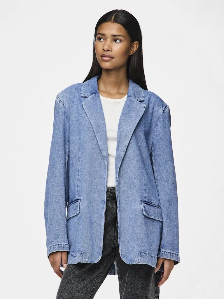 Pieces Fulla - Denim blazer