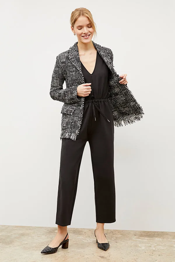 Porter Jacket - Interweave :: Black / White