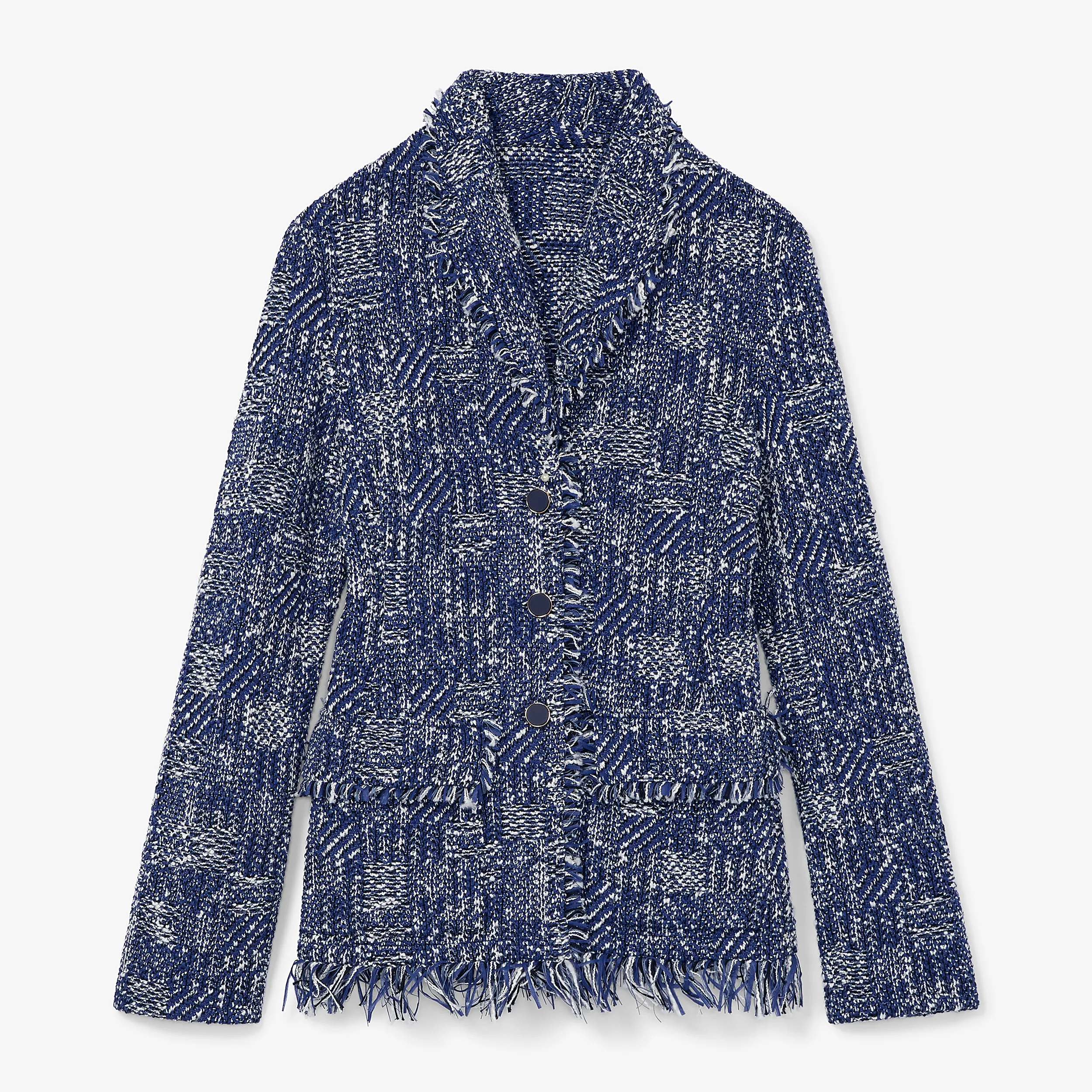 Porter Jacket - Interweave :: Navy / Ivory