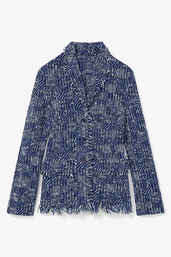 Porter Jacket - Interweave :: Navy / Ivory