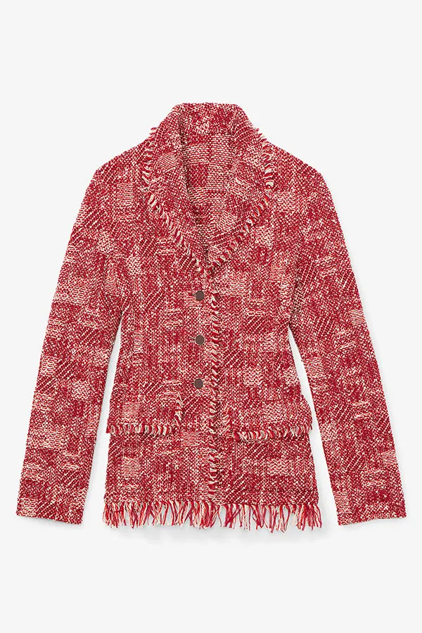 Porter Jacket - Interweave :: Red Multi