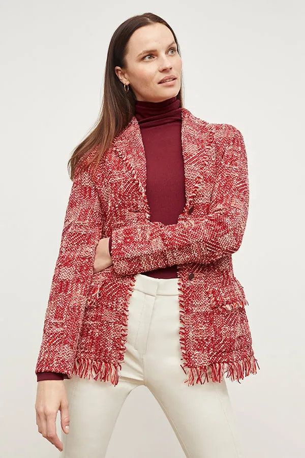 Porter Jacket - Interweave :: Red Multi