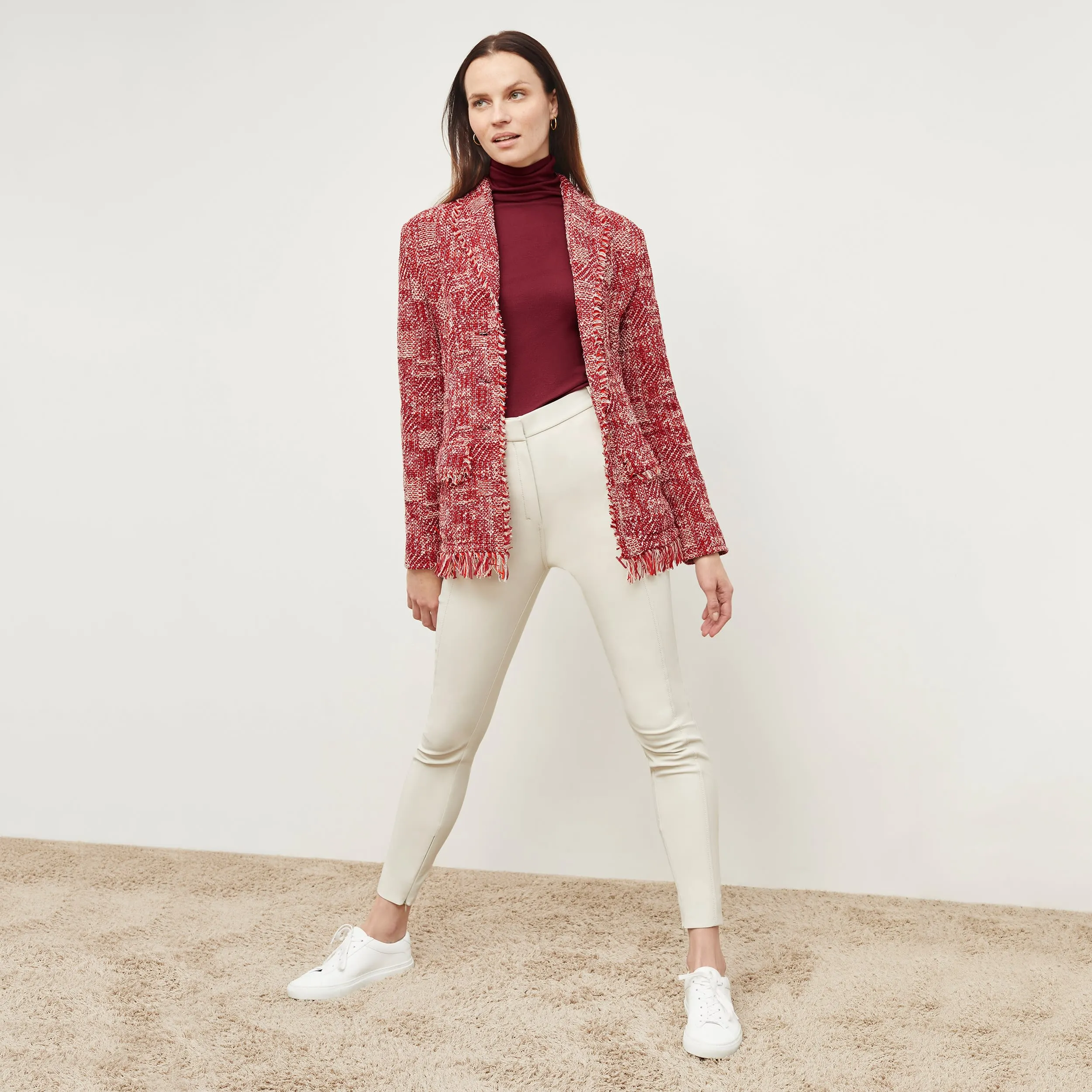 Porter Jacket - Interweave :: Red Multi