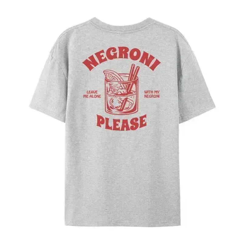 Printed Casual Unisex Streetwear  Short Sleeve Vintage T-Shirts