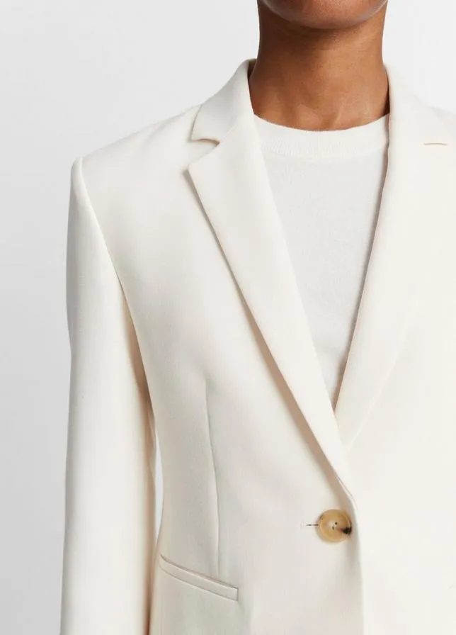 SHRUNKEN BLAZER OFF WHITE