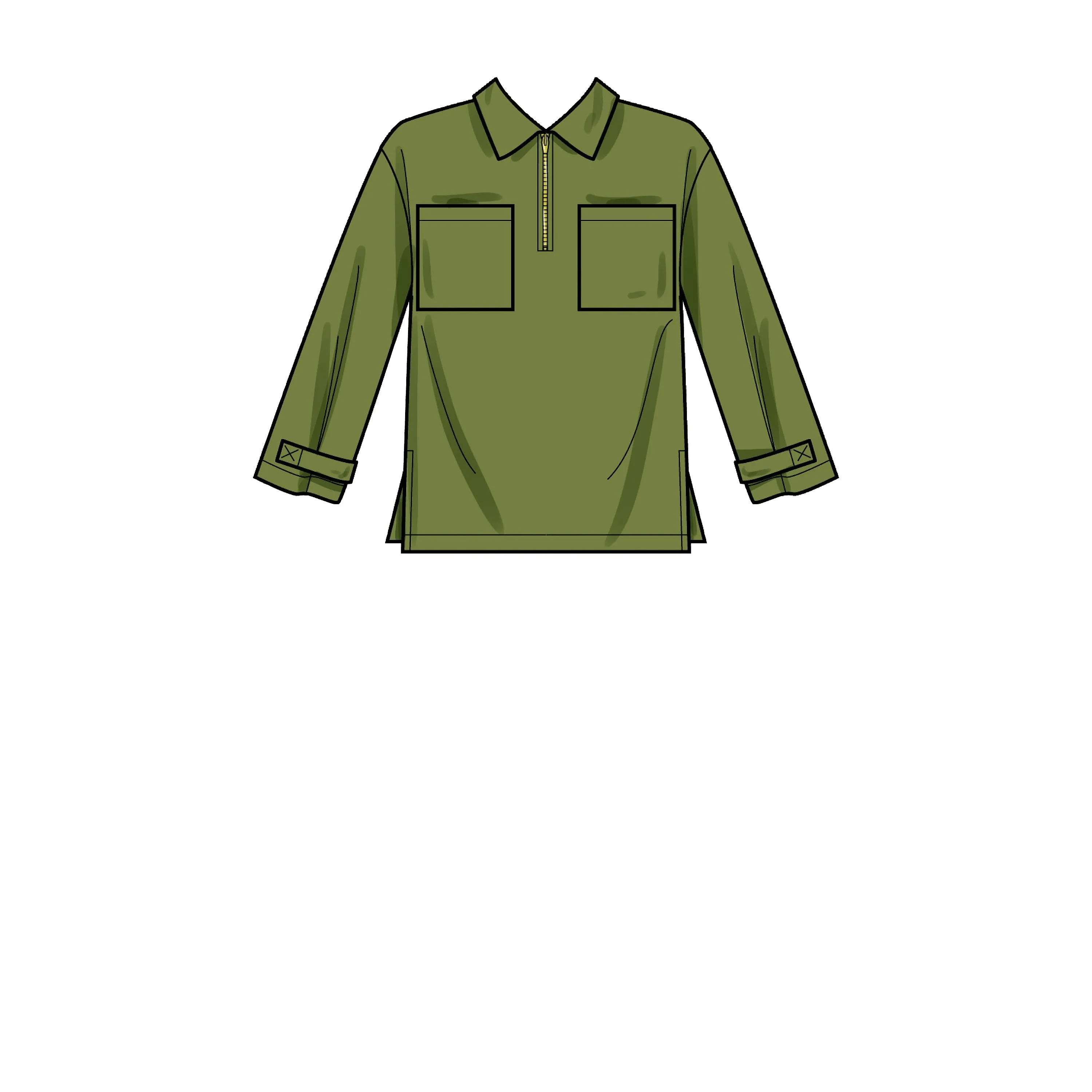 Simplicity Sewing Pattern 9278 Unisex Tops, Trousers and Neckpiece