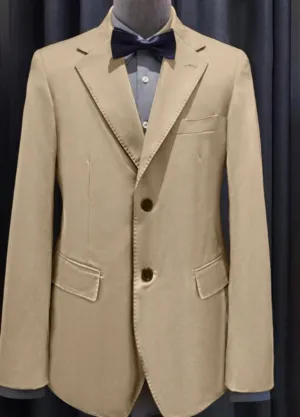 Slim Fit Classic Blazer Apricot