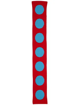 Small Spot Scarf Poppy & Balearic Sample Sale