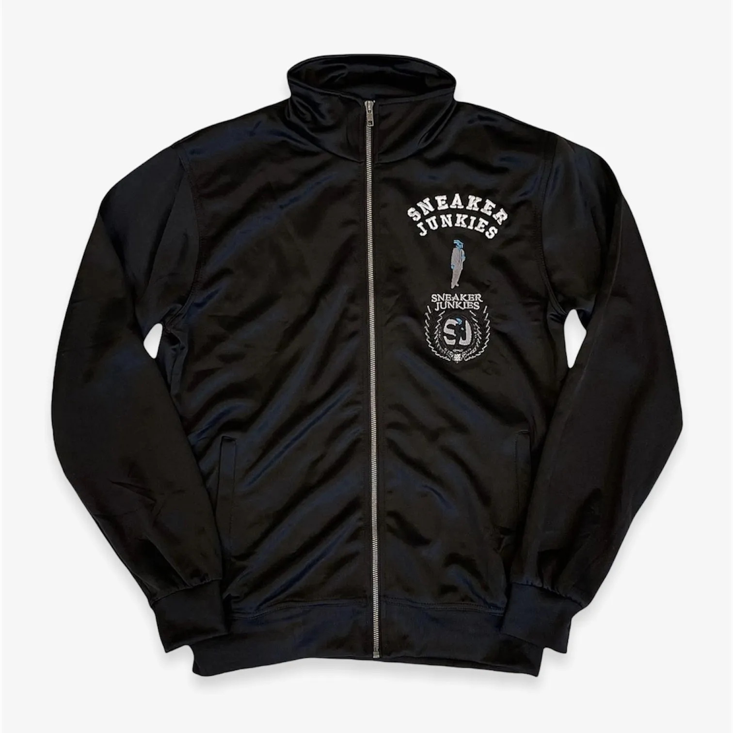Sneaker Junkies Triple Logo Track Jacket Black